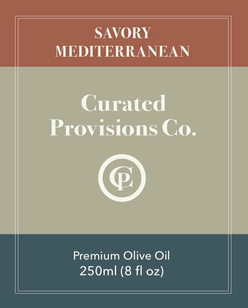 Savory Mediterranean Olive Oil Blend