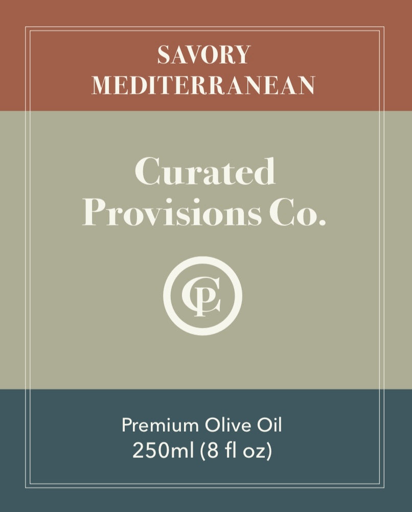 Savory Mediterranean Olive Oil Blend