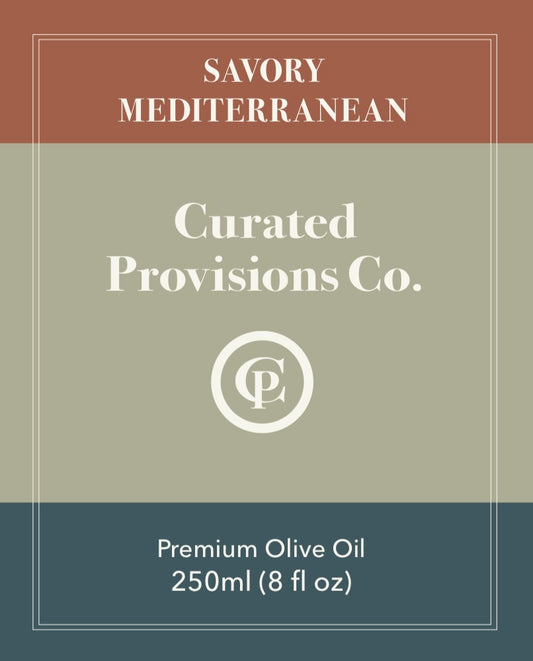 Savory Mediterranean Olive Oil Blend