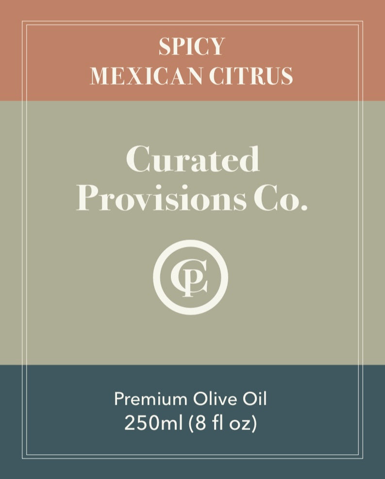 Spicy Mexican Citrus Olive Oil Blend