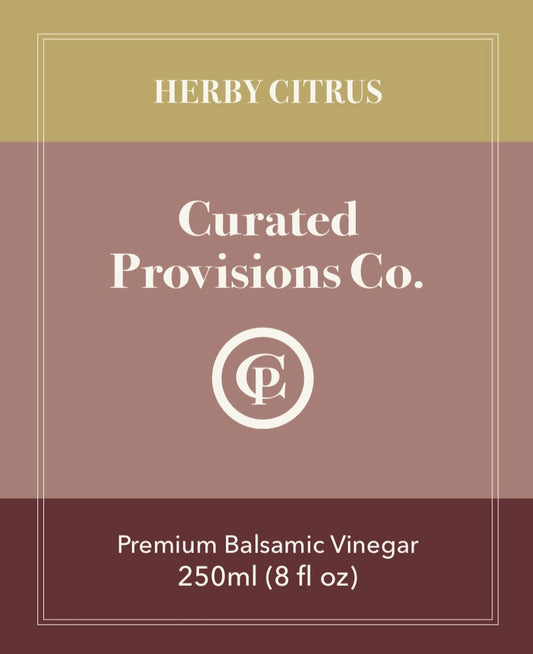 Herby Citrus Balsamic Vinegar Blend